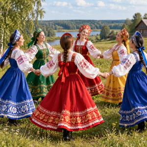Хоровод №002 «Девичья хороводная»